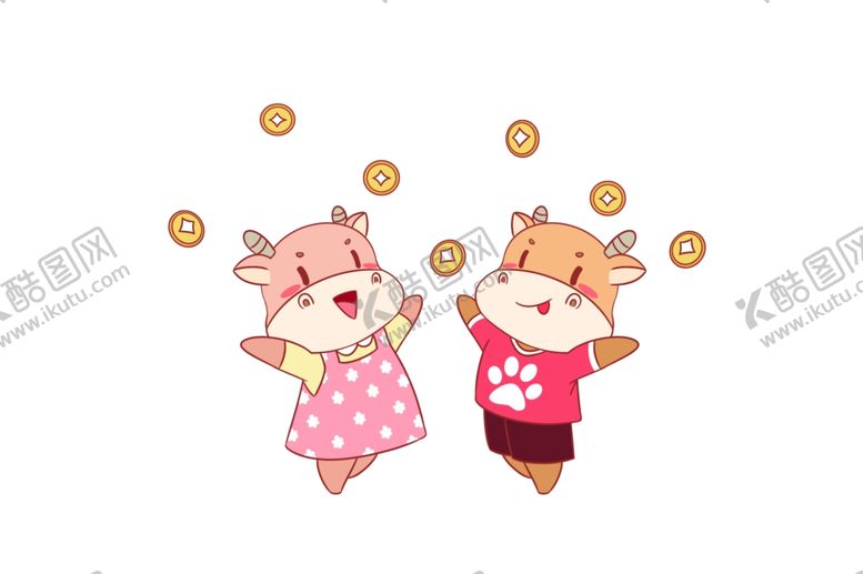 编号：98497405131514566298【酷图网】源文件下载-2021金牛送福牛年