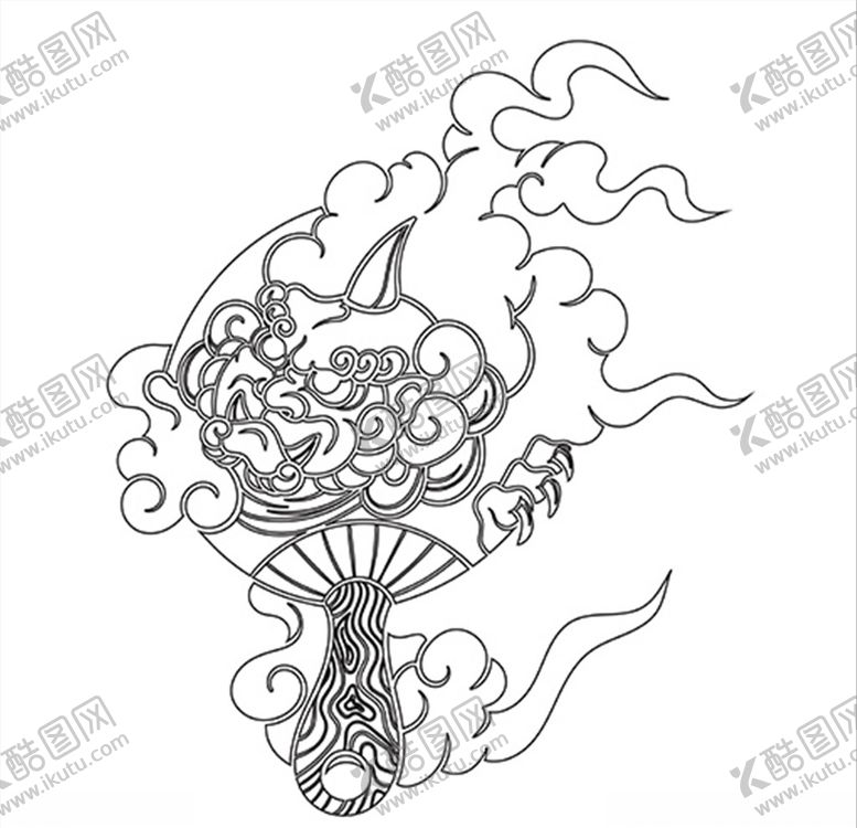 编号：62613910041358471863【酷图网】源文件下载-恶魔日式风日本风鬼脸