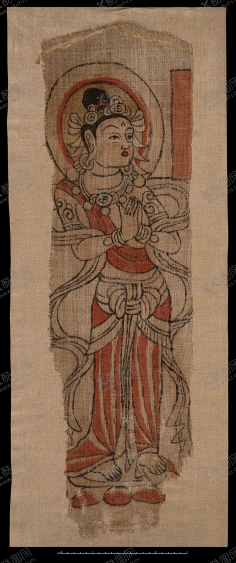 编号：45105109200313498038【酷图网】源文件下载-敦煌风格绘画图案