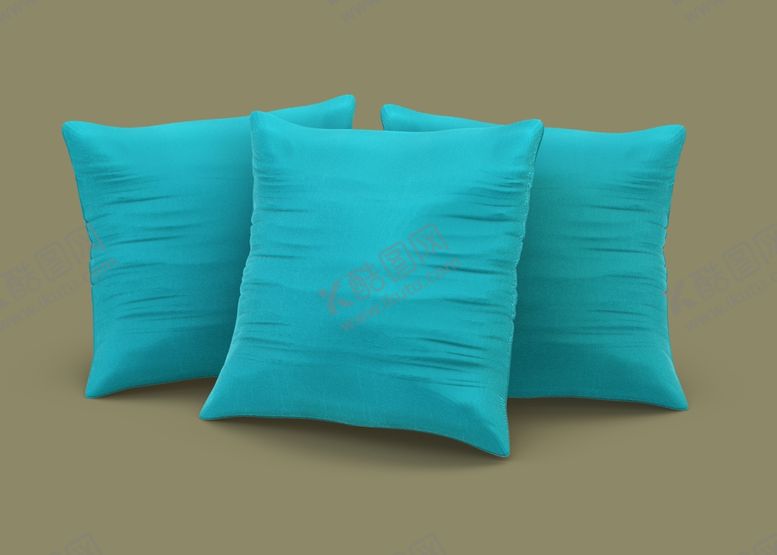 编号：22518310120816539697【酷图网】源文件下载-抱枕靠垫贴图样机