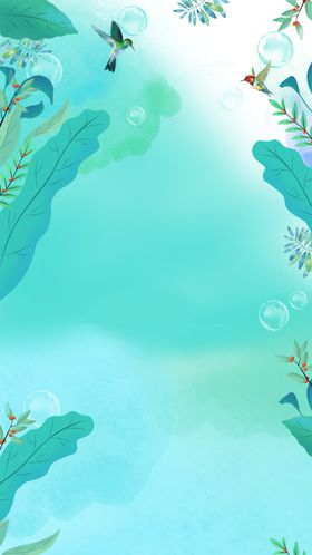 春天海报背景