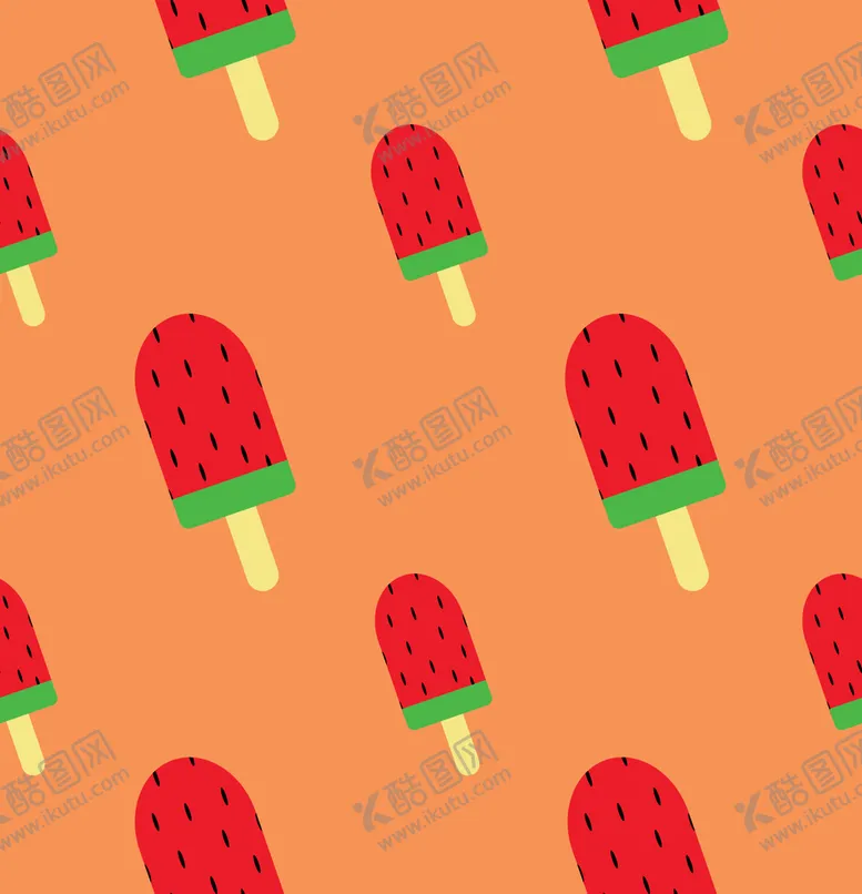 编号：42506109230315078603【酷图网】源文件下载-雪糕图案