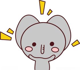 小清新动物可爱斑马咪