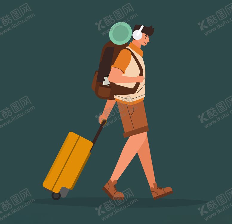 编号：54223006170716371243【酷图网】源文件下载-旅客游客