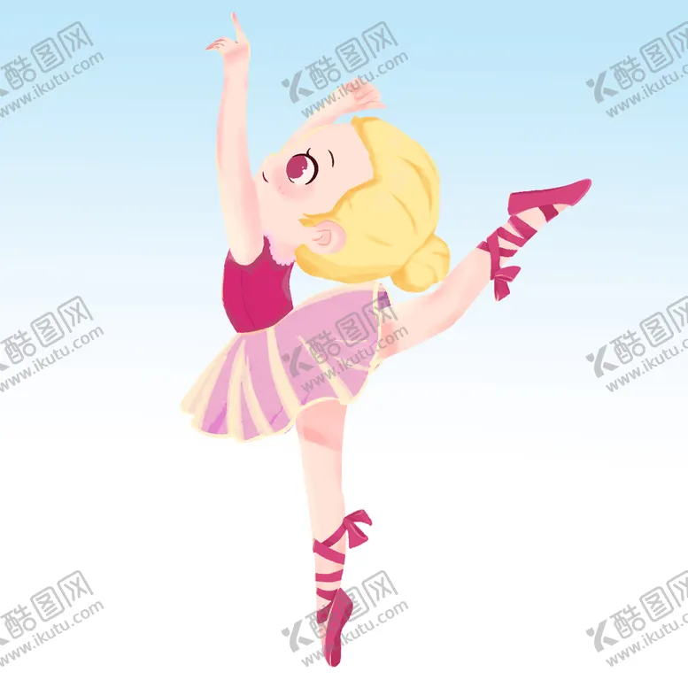 编号：78619410081739441690【酷图网】源文件下载- 女孩跳芭蕾 