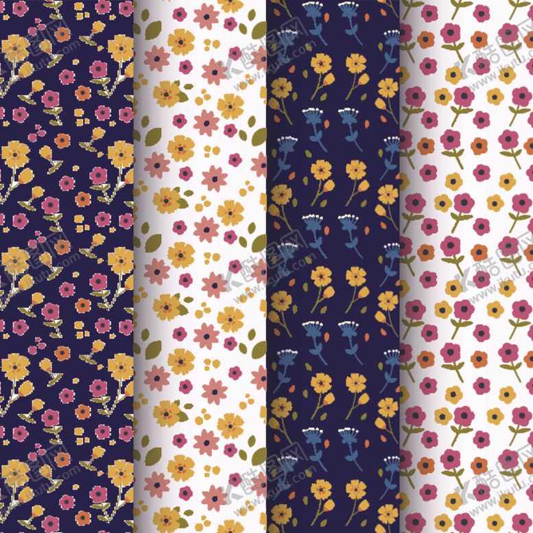 编号：75616909191311163334【酷图网】源文件下载-无缝花纹