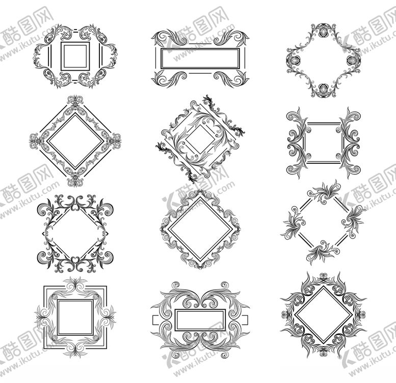 编号：69853909240353062285【酷图网】源文件下载-欧式花纹
