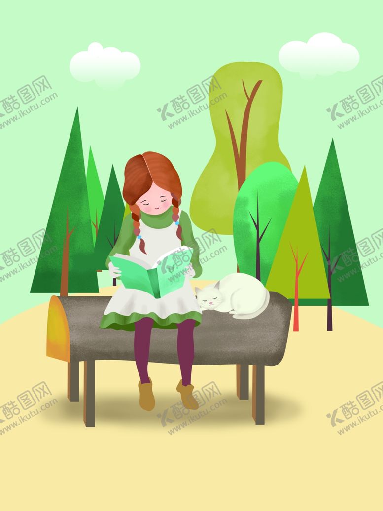 编号：45747306190055445182【酷图网】源文件下载-创意卡通插画图案