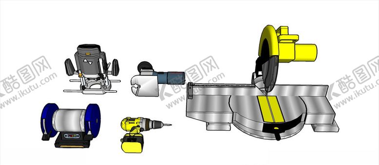 编号：84306009090146368232【酷图网】源文件下载-电动工具模型