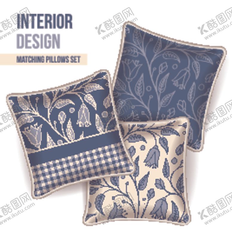 编号：34263009122254305004【酷图网】源文件下载-抱枕花纹