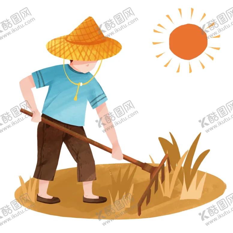 编号：37395401251641066392【酷图网】源文件下载-农民干活插画