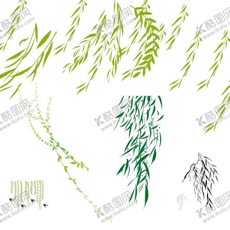 编号：40049310020655523605【酷图网】源文件下载-柳条