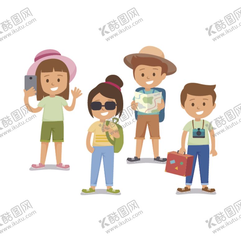 编号：66351909101957383119【酷图网】源文件下载-旅行人物