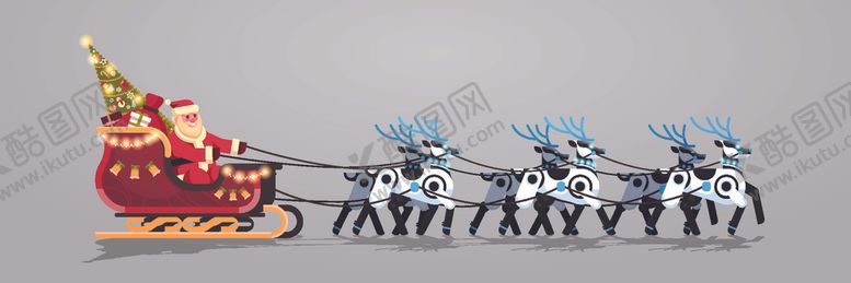 编号：38225707040039547799【酷图网】源文件下载-冬季圣诞节插画