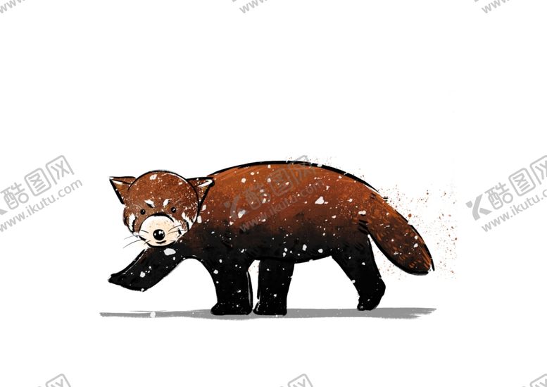 编号：30789309170431279019【酷图网】源文件下载-小浣熊手绘