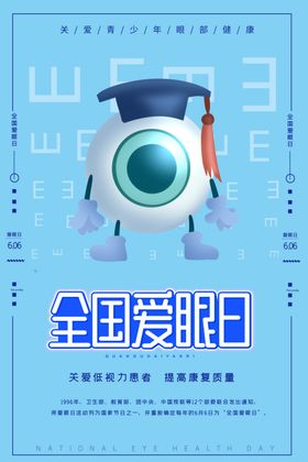 爱护眼睛海报