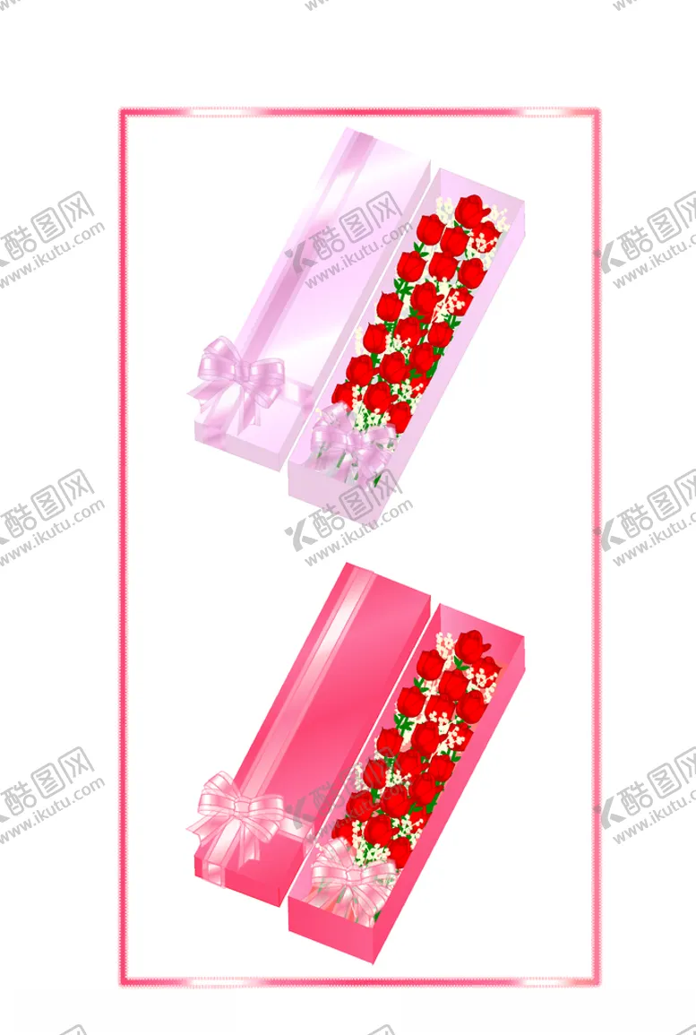 编号：44241803152156281777【酷图网】源文件下载-玫瑰礼盒