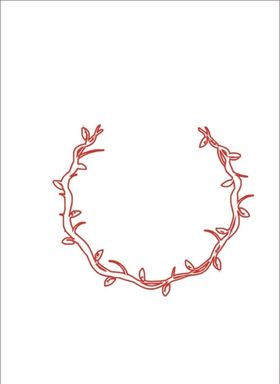 原创花朵花框边架模板