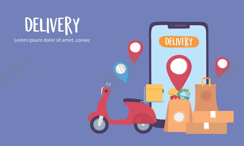 编号：50339309222051263817【酷图网】源文件下载-快递业务