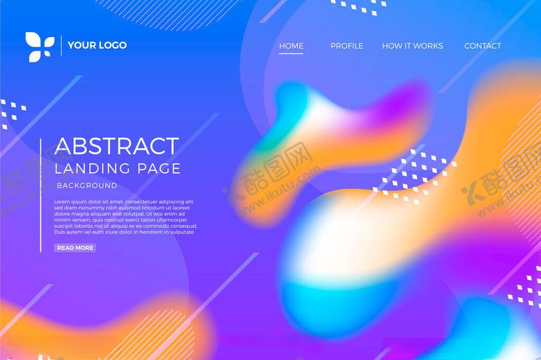 编号：85098704291855241009【酷图网】源文件下载-炫彩抽象流体背景图案