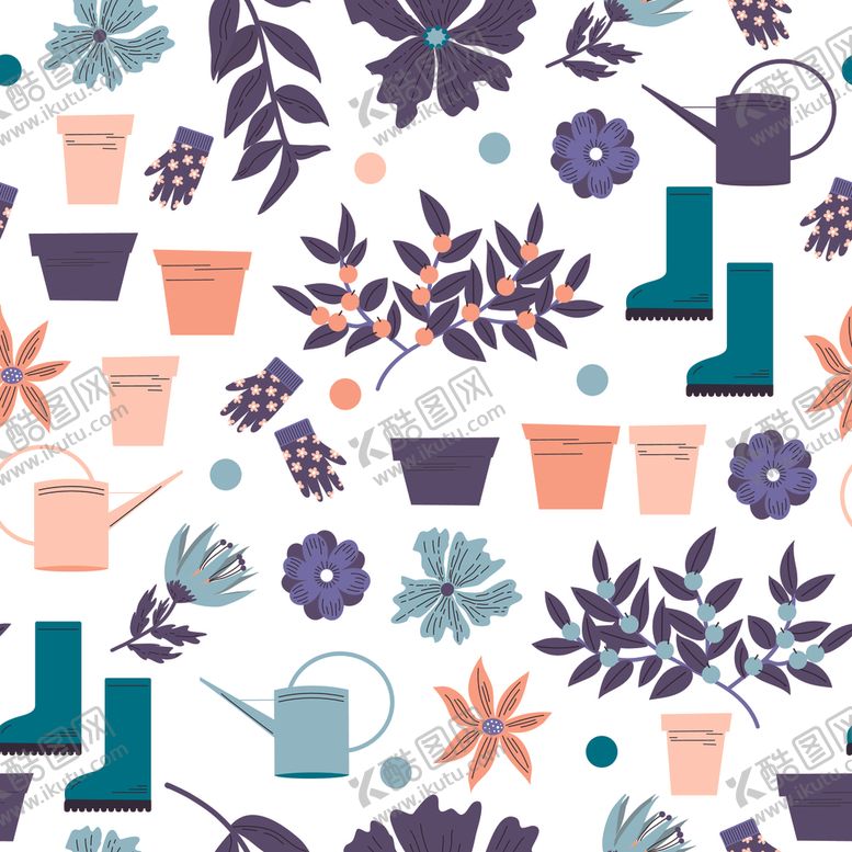 编号：31705109240047317833【酷图网】源文件下载-无缝花纹