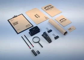办公用品样机模板贴图贴图VI