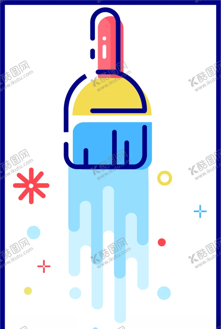 编号：48167906231928166081【酷图网】源文件下载-刷子图标