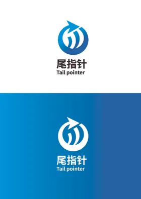 科技标识设计简约字母