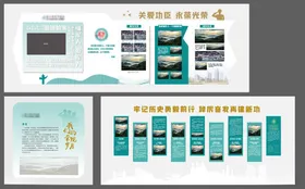 医院历史历程时间轴文化墙