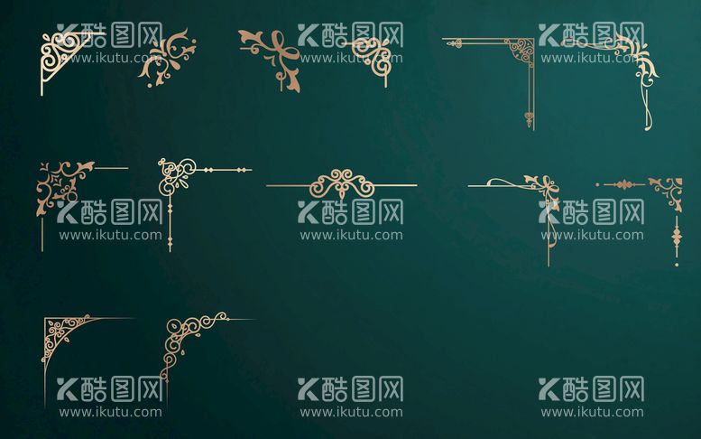 编号：80215909261037283805【酷图网】源文件下载-欧式矢量边框