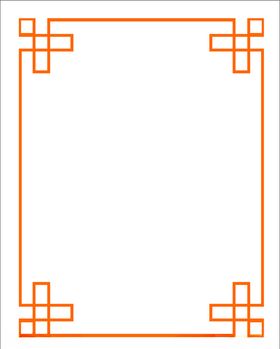 简洁边框