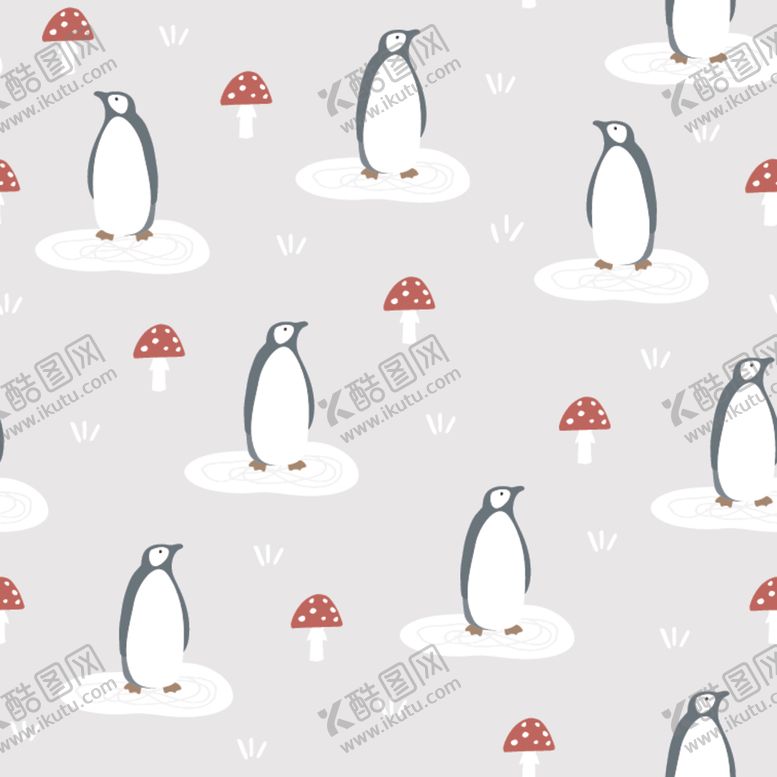 编号：95273810080120441216【酷图网】源文件下载-矢量企鹅