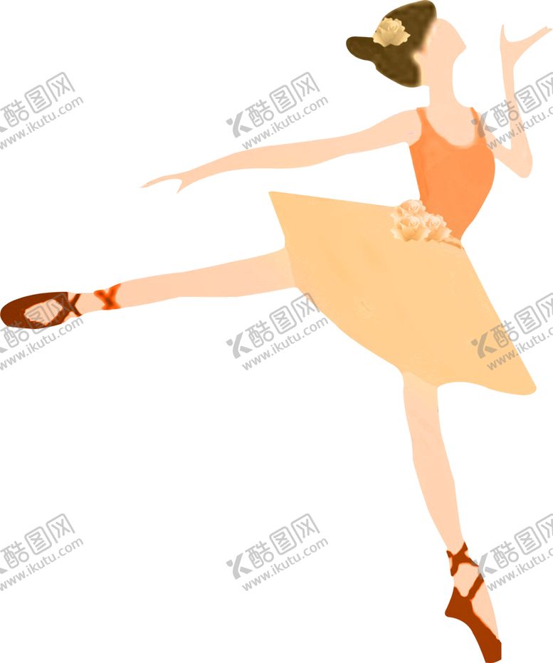 编号：89506905012042581487【酷图网】源文件下载-舞者剪影