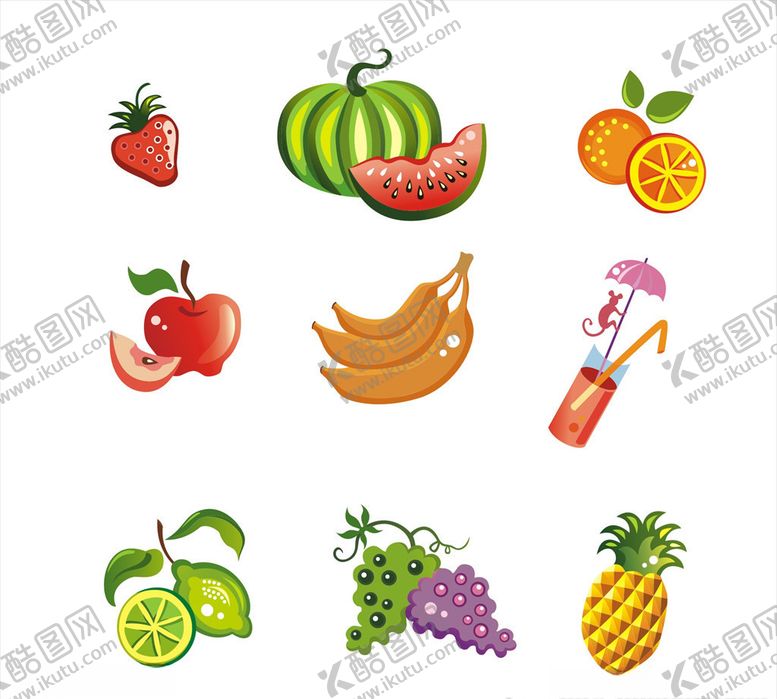 编号：77535309270259427931【酷图网】源文件下载-水果