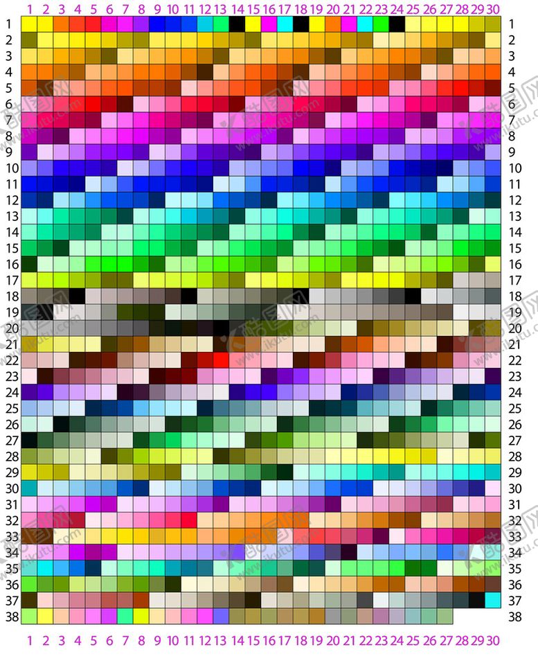 编号：28609110022332149832【酷图网】源文件下载-色卡
