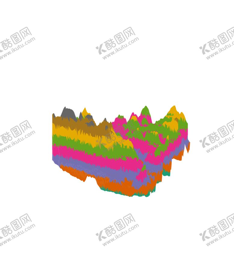 编号：46531604190710283911【酷图网】源文件下载-抽象山峰