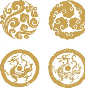 古典祥云花纹