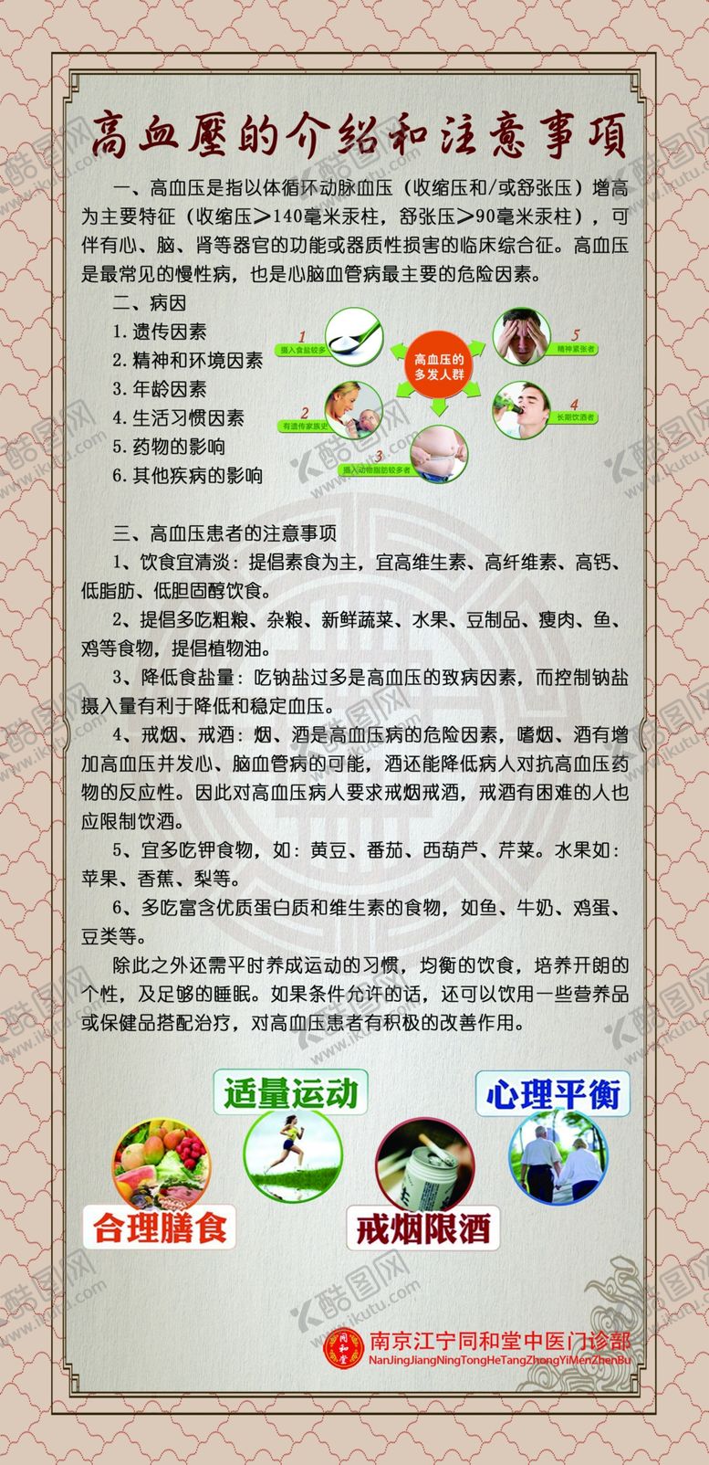 编号：55934805161035141503【酷图网】源文件下载-中医海报高血压