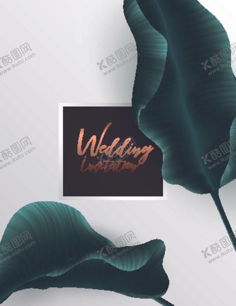 编号：69523610091450199413【酷图网】源文件下载-高端树叶海报设计