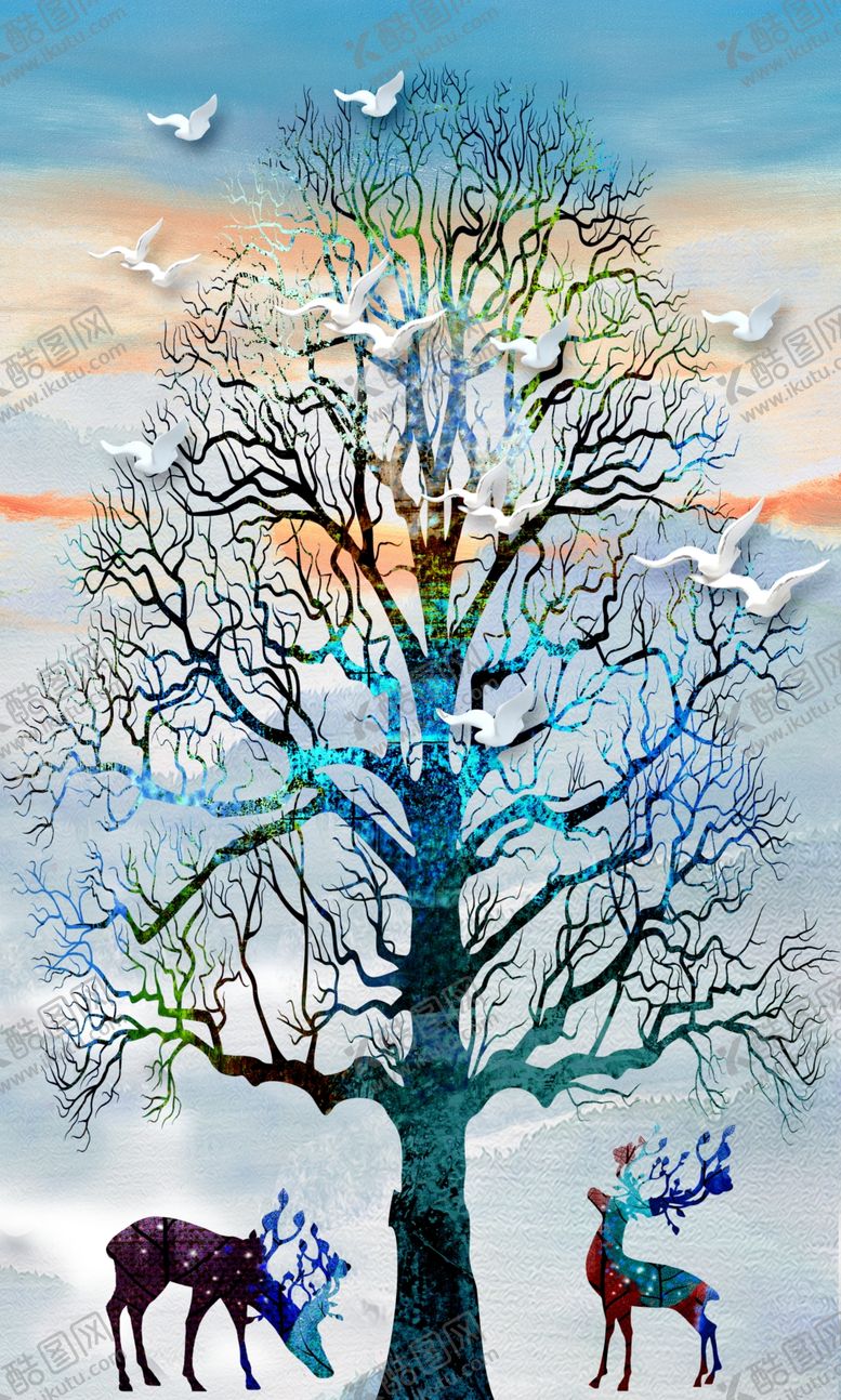 编号：73941110101650349423【酷图网】源文件下载-电视背景墙