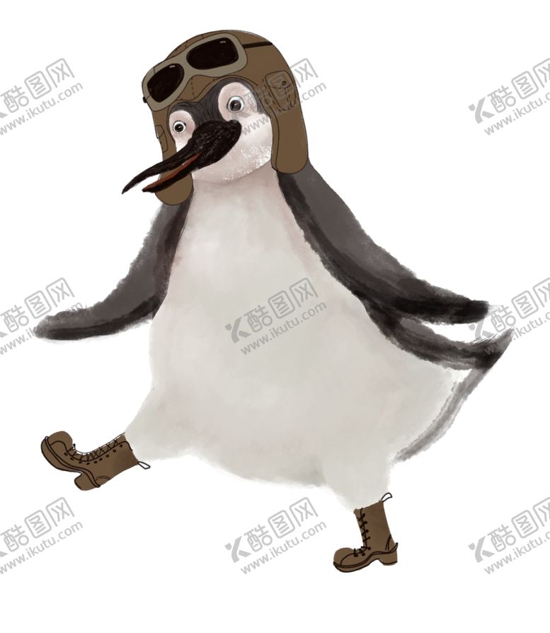 编号：13912406162003248678【酷图网】源文件下载-卡通企鹅