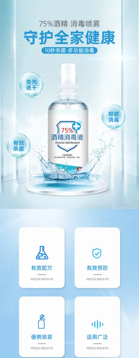 消毒喷雾电商详情