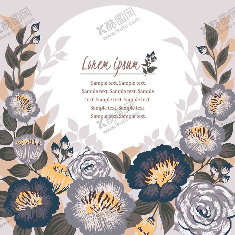 编号：88227609271254486521【酷图网】源文件下载-精美花朵创意背景