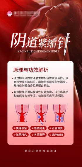 医美妇科私密海报