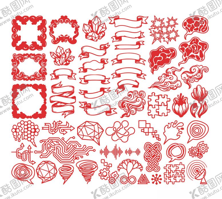 编号：79121904060250369646【酷图网】源文件下载-创意花纹图案