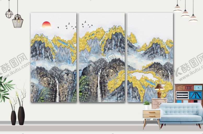 编号：79844804271037255936【酷图网】源文件下载-山水画