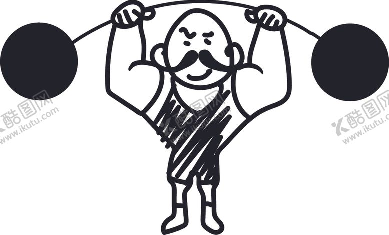 编号：86471209280733574078【酷图网】源文件下载-举重