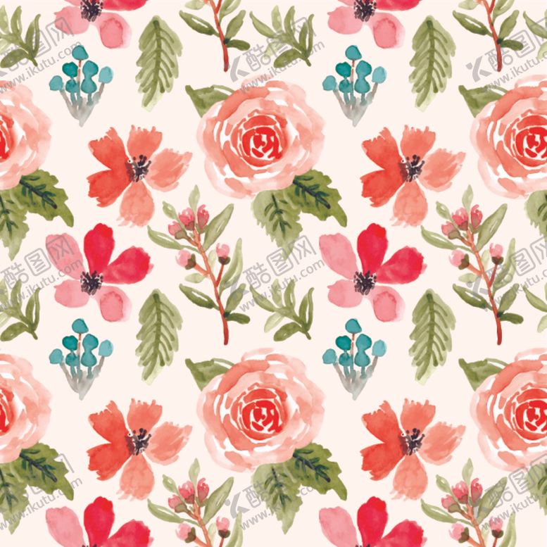 编号：71734409161321109617【酷图网】源文件下载-花卉底纹