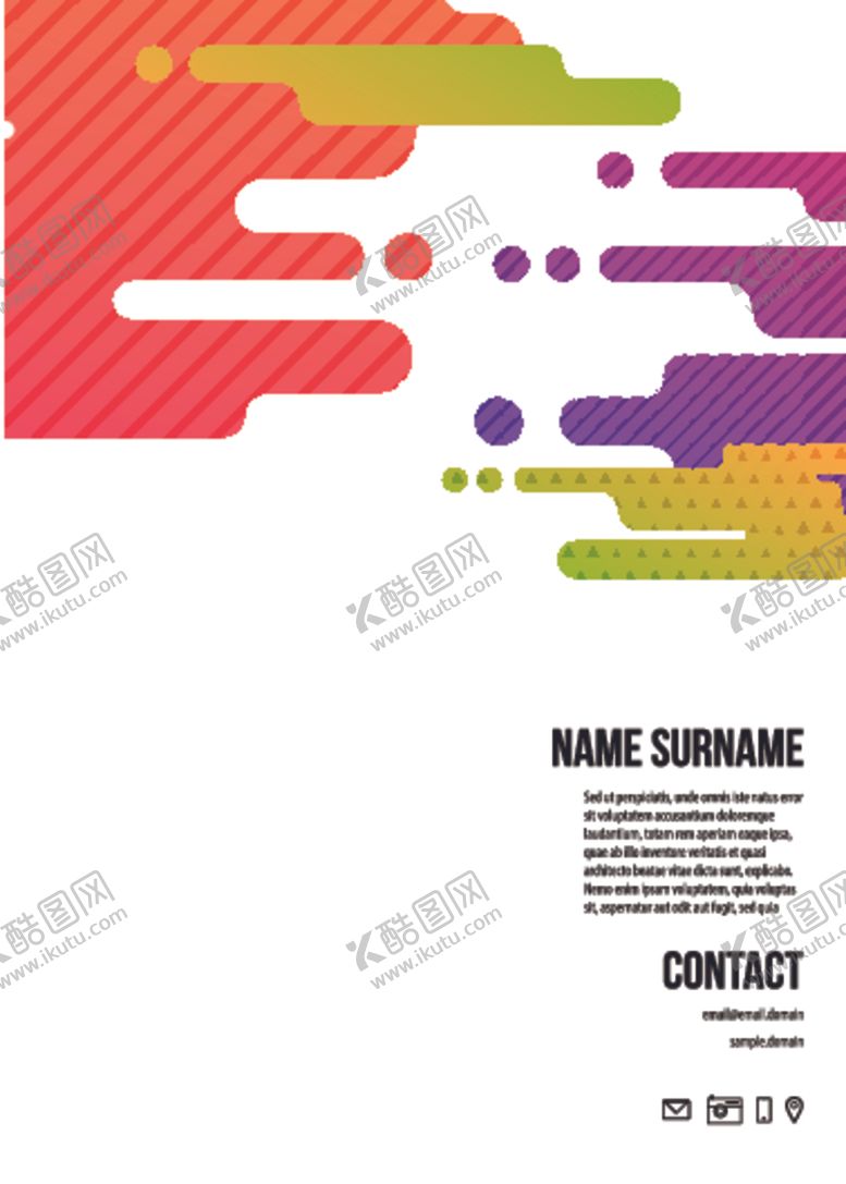 编号：71890610152147153719【酷图网】源文件下载-彩色拼接设计图案