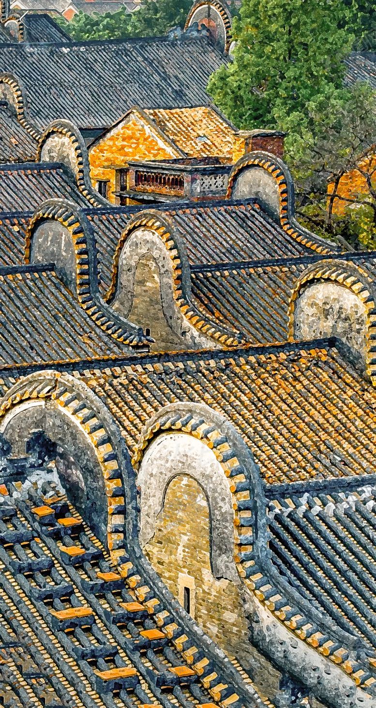 编号：72713310122252357576【酷图网】源文件下载-古风屋檐